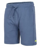 Spodenki męskie - 4F CHĹOPIÄCE KRĂ“TKIE SPODENKI DRESOWE BAWEĹNA / rozm 158 - miniaturka - grafika 1