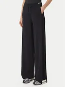 Spodnie damskie - Guess Spodnie dzianinowe V6GB06 Z0651 Czarny Regular Fit - miniaturka - grafika 1