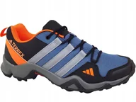 Buty trekkingowe damskie - Adidas Terrex AX2R IF5702 Buty Outdoorowe Trekkingowe Niebieskie Damskie - miniaturka - grafika 1