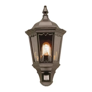 Elstead Lighting Kinkiet MEDSTEAD HALFMD7 PIR BLACK IP43 + CZUJNIK RUCHU - Lampy ogrodowe - miniaturka - grafika 2