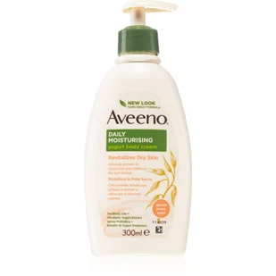 Aveeno Krem Nawilżający Ciało Sucha skóra, Daily Mosturising do jogurtu, 300 ml - Kremy do twarzy - miniaturka - grafika 1