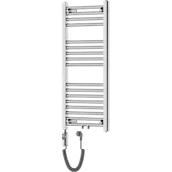 Grzejniki łazienkowe - Mexen Mars grzejnik elektryczny 900 x 400 mm, 300 W, chrom - W110-0900-400-2300-01 - miniaturka - grafika 1