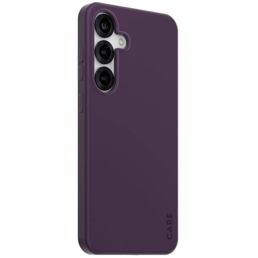 PanzerGlass Etui CARE by Fashion Qi do Galaxy S25 Plus, fioletowe