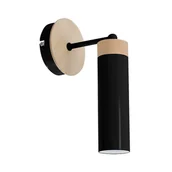 Lampy ścienne - Milagro Lampa ścienna PEDRO Black 1xGU10 MLP4258 - miniaturka - grafika 1