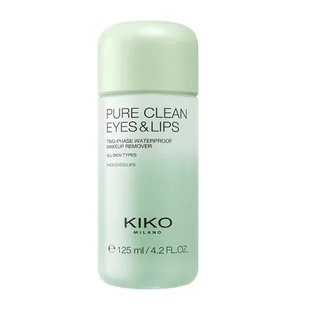 KIKO Milano Pure Clean Eyes&Lips dwufazowy płyn do demakijażu oczu i ust 125ml - Płyny do demakijażu - miniaturka - grafika 1