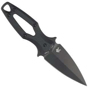 Nóż FOX Aka Black G10, Black Top Shield Elmax by Denis Simonutti (FX-554 B) - Noże - miniaturka - grafika 3