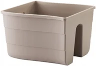 Donice - Doniczka Na Balustradę Wave 30 | Taupe - miniaturka - grafika 1