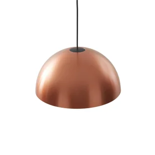 Lampa wisząca LED Lucande Nymara, miedź, aluminium, Ø 40 cm - Lampy sufitowe - miniaturka - grafika 3