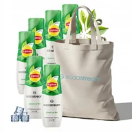Syropy i koncentraty owocowe - Zestaw Syrop do wody SodaStream Lipton Green Ice Tea 6x440ML + Torba - miniaturka - grafika 1