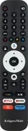 Piloty - Pilot do TV Kruger&Matz Google TV z przyciskami numerycznymi - miniaturka - grafika 1