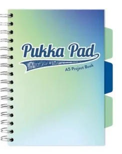 Project Book Seafoam A5/100K kratka morski (3szt) - PUKKA - Zeszyty szkolne - miniaturka - grafika 1