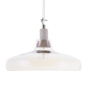 Beliani Lampa wisząca szklana bursztynowa ALIKOS - Lampy sufitowe - miniaturka - grafika 1