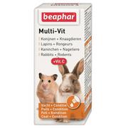 Witaminy i odżywki dla gryzoni - Beaphar Bogena Multi-Vit + Witamina C Dla Gryzoni 20Ml - miniaturka - grafika 1