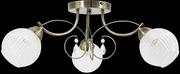 Lampy sufitowe - ELEM Lampa sufitowa do salonu antyczne złoto E27 8964/3 21QG z serii WENUS - miniaturka - grafika 1