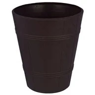 Donice - Osłonka PALMÓWKA drewnopodobna 3 brązowy - miniaturka - grafika 1