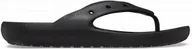 Klapki i japonki damskie - JAPONKI DAMSKIE CROCS CLASSIC FLIP 2.0 209402 KLASYCZNE CZARNE 36-37 W6 - miniaturka - grafika 1