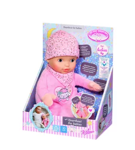 Zapf Creation Baby Annabell Miękka Lalka Z Biciem Serca - Lalki dla dziewczynek - miniaturka - grafika 1