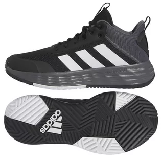 Buty sportowe męskie - Buty do koszykówki adidas Ownthegame 2.0 M (kolor Czarny, rozmiar 44) - grafika 1