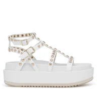 Sandały damskie - Sandały Badura WYL3857-1 Biały - miniaturka - grafika 1