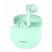 Słuchawki - Baseus Encok W2 miętowe (NGW2-03) - miniaturka - grafika 1