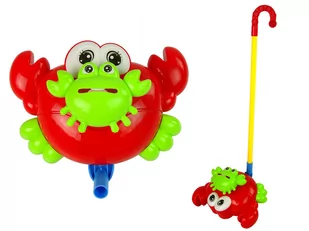 Pchacz Na Kiju Krab Czerwony Dźwięk Dzwonka - Pchacze - miniaturka - grafika 1