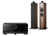 Kino domowe - Yamaha RX-A4A (czarny) + 703 S3 (mokka) - miniaturka - grafika 1