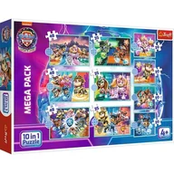 Pozostałe książki - 10 in 1 Puzzle  Paw Patrol Film - miniaturka - grafika 1