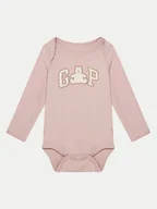 Body dla niemowląt - Gap Body 627607 Różowy Regular Fit - miniaturka - grafika 1