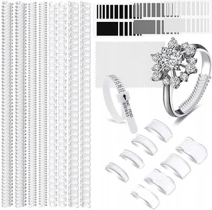 Zestaw Do Przedłużania Regulacji Rozmiaru Pierścionków Srebrnych 21 El - Pierścionki - miniaturka - grafika 1