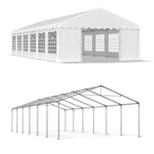Pawilony ogrodowe - Namiot Imprezowy Letni 6x12x2 Biały SUMMER IPE - miniaturka - grafika 1