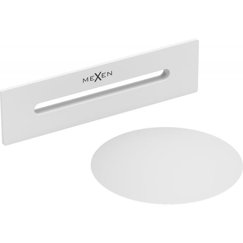Mexen Uni korek z przelewem do wanny wolnostojącej, biały - 5100-20