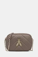 Torebki damskie - Patrizia Pepe torebka skórzana kolor brązowy 8B0005 L004 - miniaturka - grafika 1