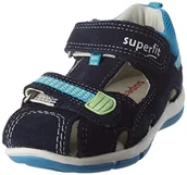 Buty dla chłopców - Superfit Freddy sandały niebieskie/turkusowe 8030, 18 EU, Niebieski turkusowy 8030, 18 EU - miniaturka - grafika 1