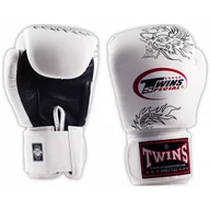 Rękawice bokserskie - Twins Special Rękawice Bokserskie FBGV-6S "Dragon" White/Black - miniaturka - grafika 1