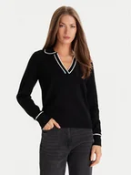 Swetry damskie - Morgan Sweter 252-MCOLO Czarny Regular Fit - miniaturka - grafika 1