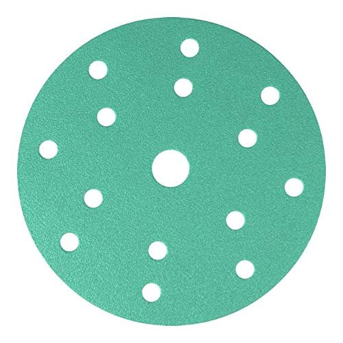 Klingpsor 353156 FP 77 K T-ACT tarcze z podkładką foliową, na rzep do farby, lakieru, szpachli, podkładu, wypełniaczy, żelowych powłok, materiałów kompozytowych bez otworu, średnica 150 mm,