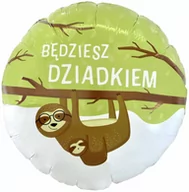 Balony i akcesoria - Balon foliowy Będziesz Dziadkiem - 46 cm - 1 szt. - miniaturka - grafika 1