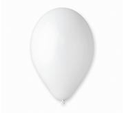 Balony i akcesoria - Balony pastelowe białe 25cm 50szt - Godan - miniaturka - grafika 1