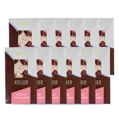 Czekolada - 12 x Czekolada Atelier Biała z migdałami i truskawkami 85 g E.Wedel - miniaturka - grafika 1