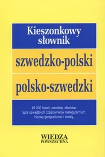 Kieszonkowy słownik szwedzko-polski, polsko-szwedzki - Pozostałe języki obce - miniaturka - grafika 1