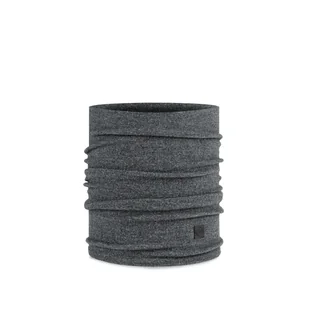 Komin wełniany Buff Merino Fleece Neckwarmer solid grey - ONE SIZE - Apaszki i szaliki damskie - miniaturka - grafika 1