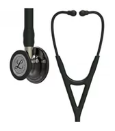 Urządzenia medyczne - Stetoskop Littmann Cardiology IV 6204 Stetoskop kardiologiczny High Polish Smoke-Finish ,przewód i lira czarny,trzon szampański - miniaturka - grafika 1