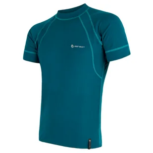 Męska koszulka Sensor Double Face Rozmiar: XL / Kolor: zielony/niebieski - Koszulki sportowe męskie - miniaturka - grafika 1