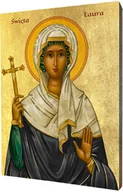 Ikony i obrazy sakralne - Ikona świętej Laury, męczennicy z Kordoby - miniaturka - grafika 1