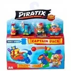 Figurki dla dzieci - Piratix Shark Treasure Captain Pack - DOUBLE BARREL armata figurki - miniaturka - grafika 1
