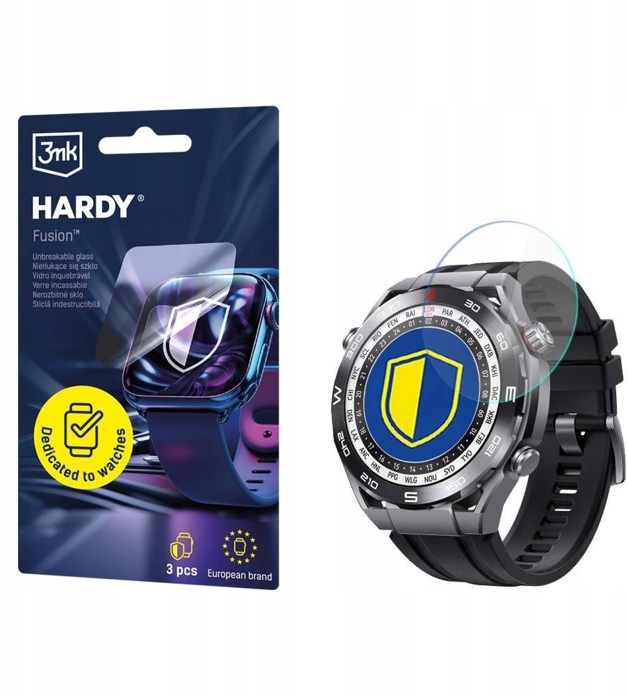 3MK Huawei Watch Ultimate - 3mk Hardy Fusion Watch Protection