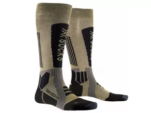 X-Socks, Skarpety narciarskie, HeliXX Gold 4.0 2020, złote, rozmiar 45-47 - Skarpetki damskie - miniaturka - grafika 1