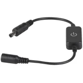 Taśmy LED - Włącznik dotykowy ze ściemniaczem do taśm LED 319074 czarny - miniaturka - grafika 1