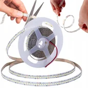 Taśmy LED - Taśma Led Mocna Premium 12V smd2835 IP20 1200D Samoprzylepna 1m Zimna - miniaturka - grafika 1