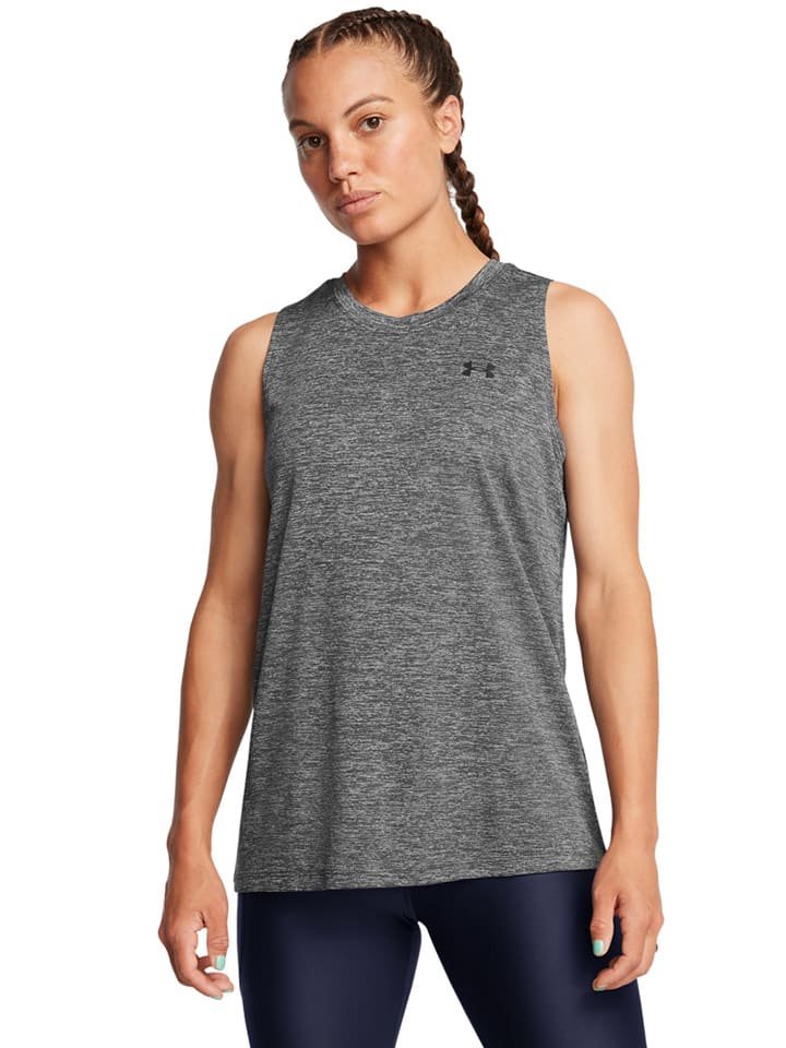 Under Armour Top sportowy w kolorze szarym